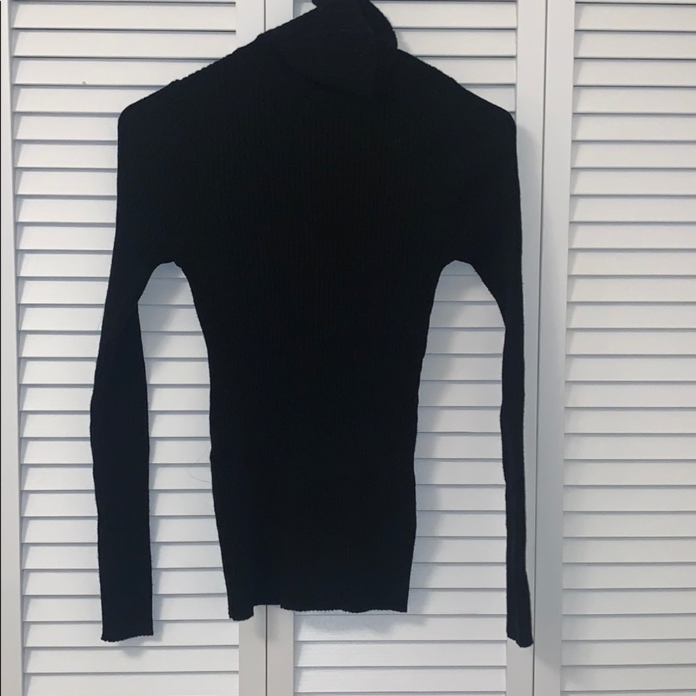 Black turtleneck